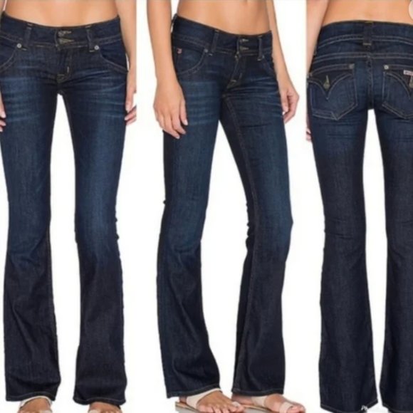 Hudson Low Rise Bootcut Jeans, Long inseam - Picture 1 of 10